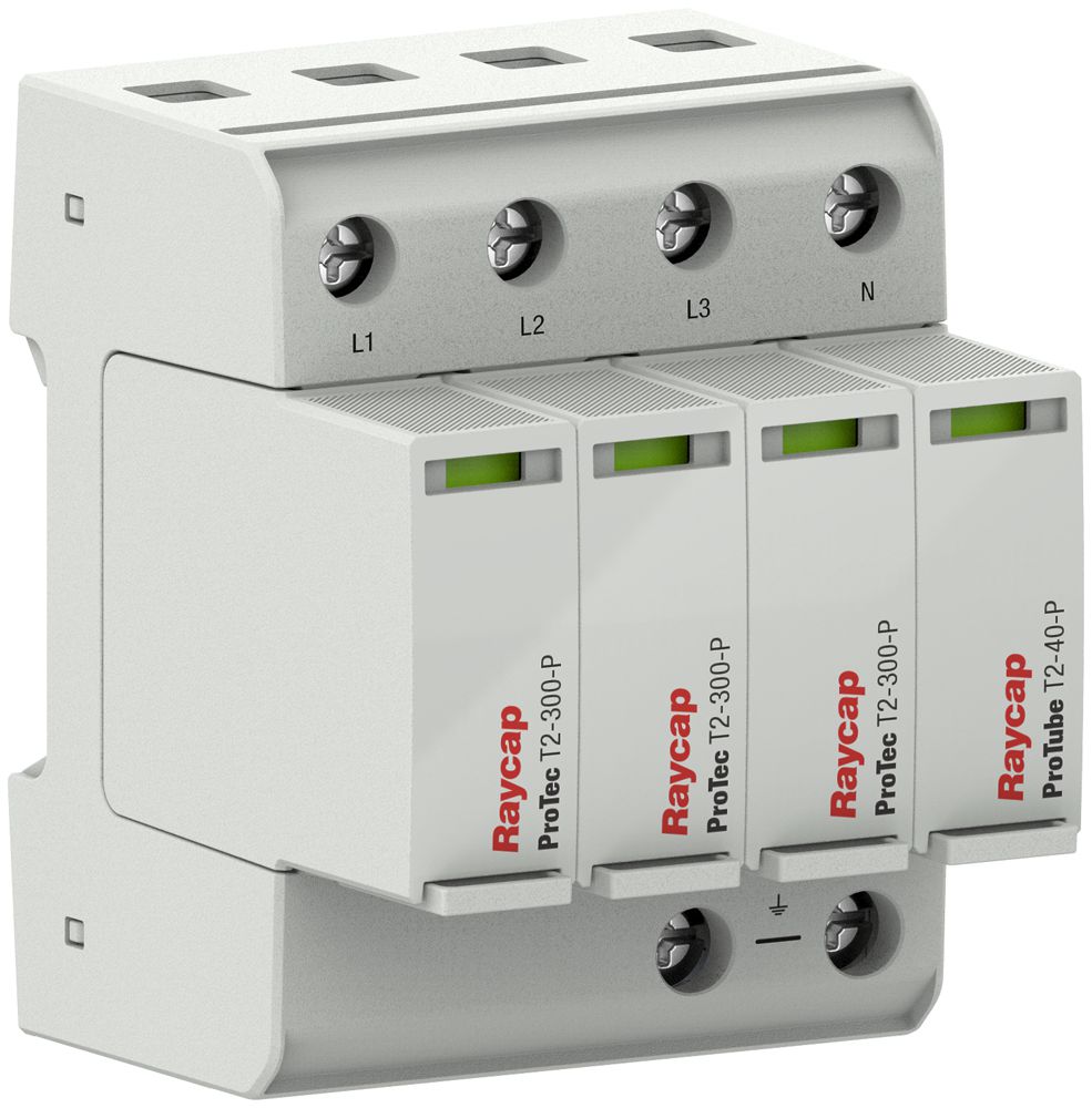 Parasurtension AMD ProTec T2-300-3+1, type 2, 3L/N 315A TN-S/TT