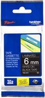 Schriftbandkassette Brother TZe-315 6mm×8m, schwarz/weiss