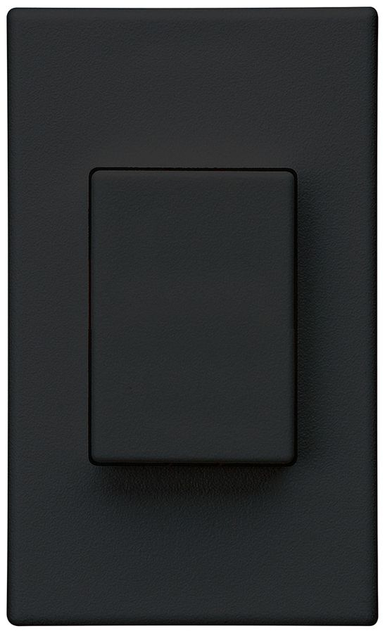 EB-Druckschalter Hager FLF 10A/250V 3/1L schwarz