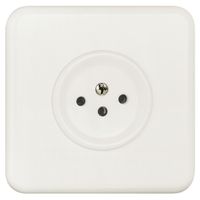 Frontset FH zu Steckdose T12 weiss