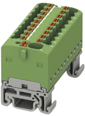 Verteilerblock PX PTFIX 4/18X1.5-NS15A GN