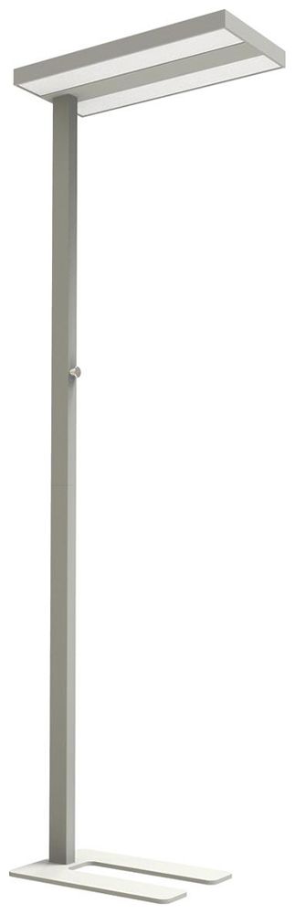 LED-Stehleuchte DOTLUX ASSISTsunlike 60W 7200lm 855 DIM Silber