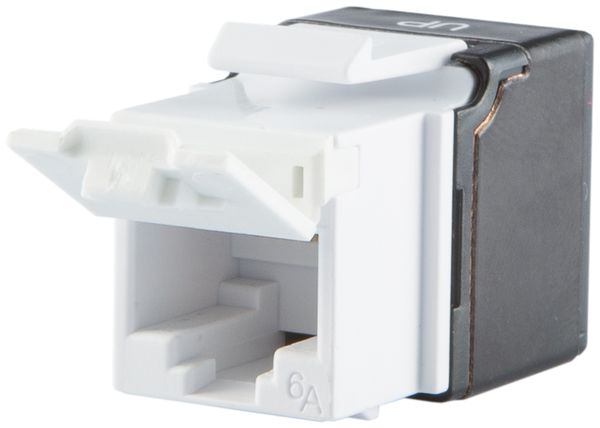 Module Dätwyler KU PLUS cat.6A Keystone non blindé, blanc