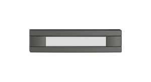 Pulsante 1/8 EDIZIO.liv SNAPFIX® p.KNX&UNI s.LED c.targ.comando 2 tasti grs