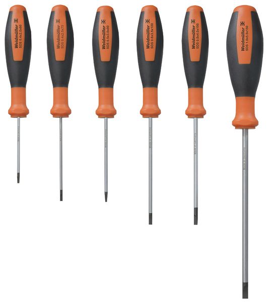 Schraubenzieher-Set WM SD SET Schlitz 2/2.5/3/3.5/4/5.5