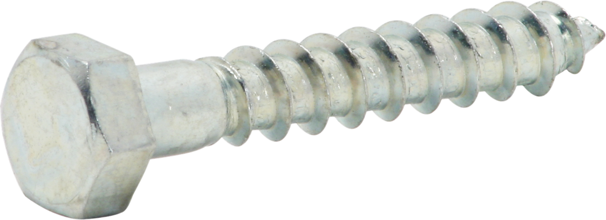 Vis à bois à tête hexagonale 8×50mm DIN 571, fraisée, zinguée