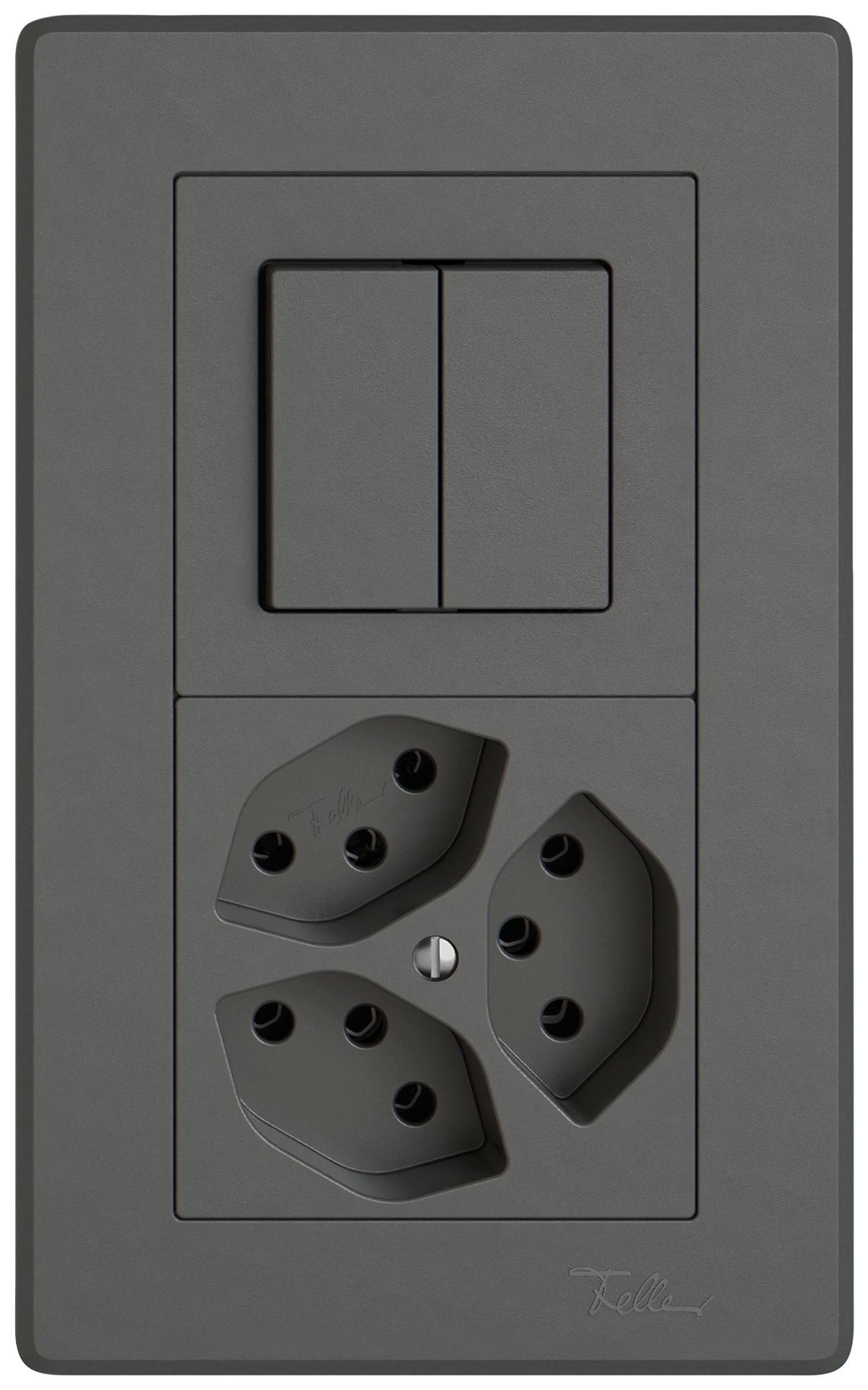 Combinazione INC EDIZIO.liv SNAPFIX® 2×1 156×96mm schema 1/3+3/1L+3×T13 grs