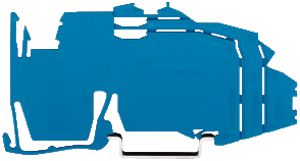 Sammelschienenhalter WAGO 1.5mm blau