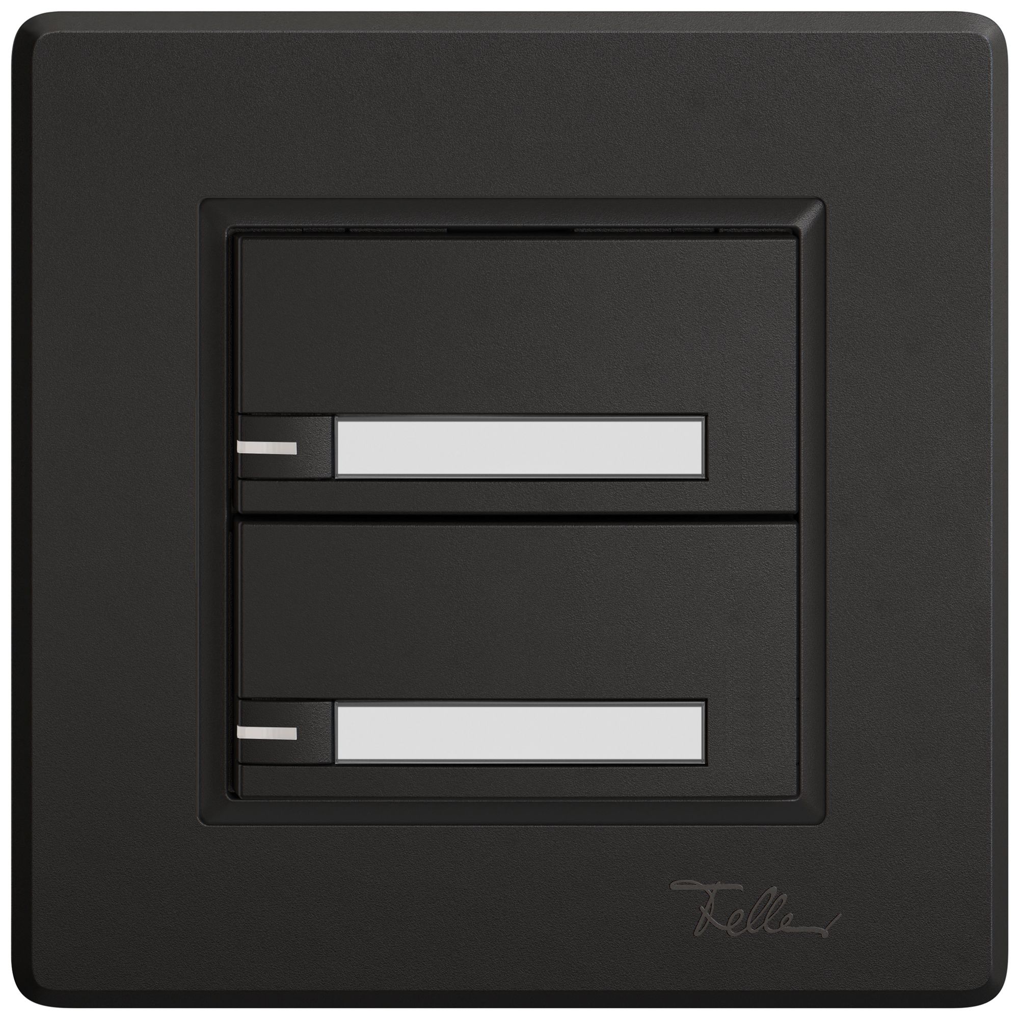 UP-Universaltaster EDIZIO.liv UNI SNAPFIX® 5…48V m.LED blau 2× 1-Tbed.Pap.sz