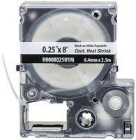 Cassette d'étiquettes thermorétractables continue Panduit MP, 3.1mm×2.4m, blanc