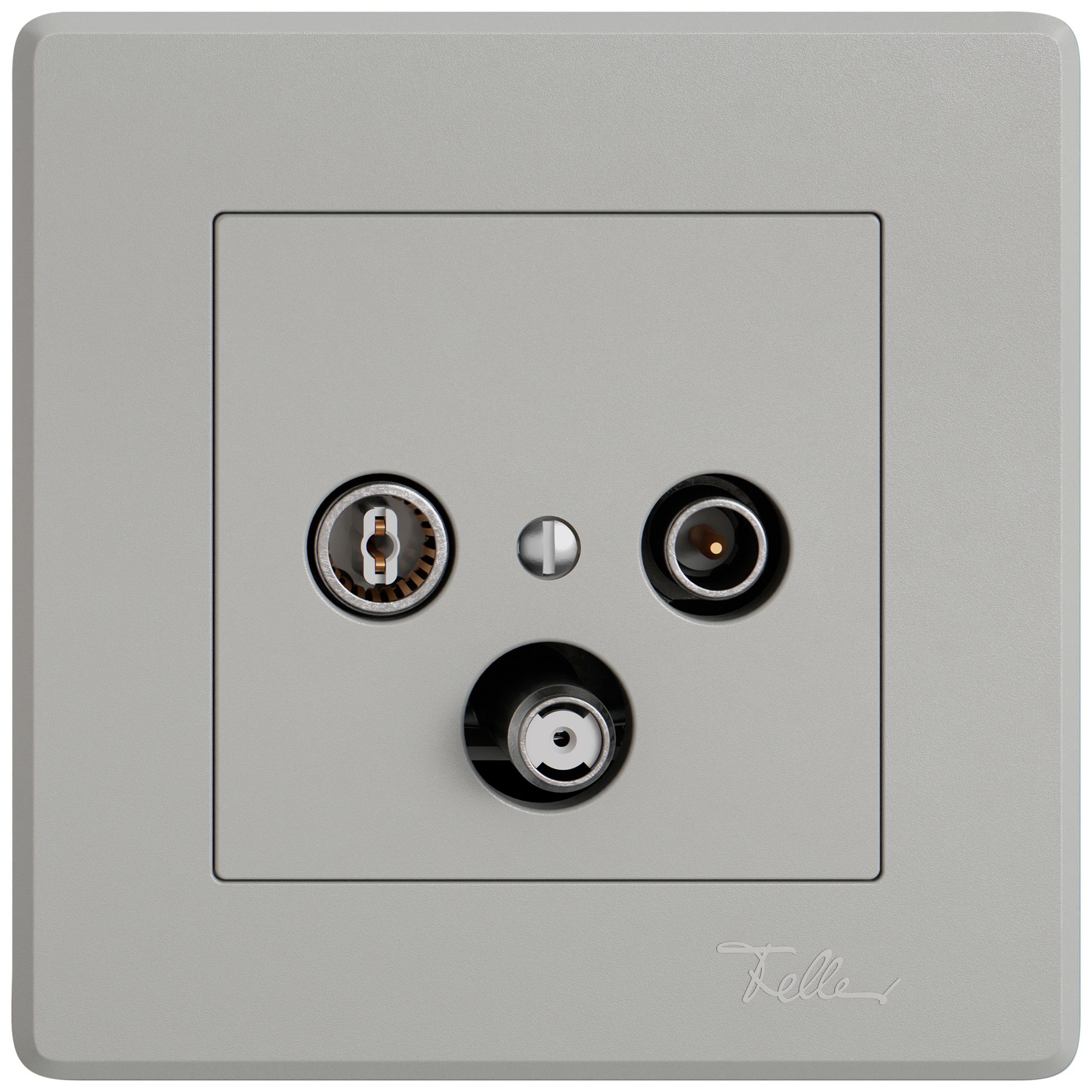 Prise antenne ENC TV-R-SAT EDIZIO.liv SNAPFIX® DB52 prise de dérivation grc