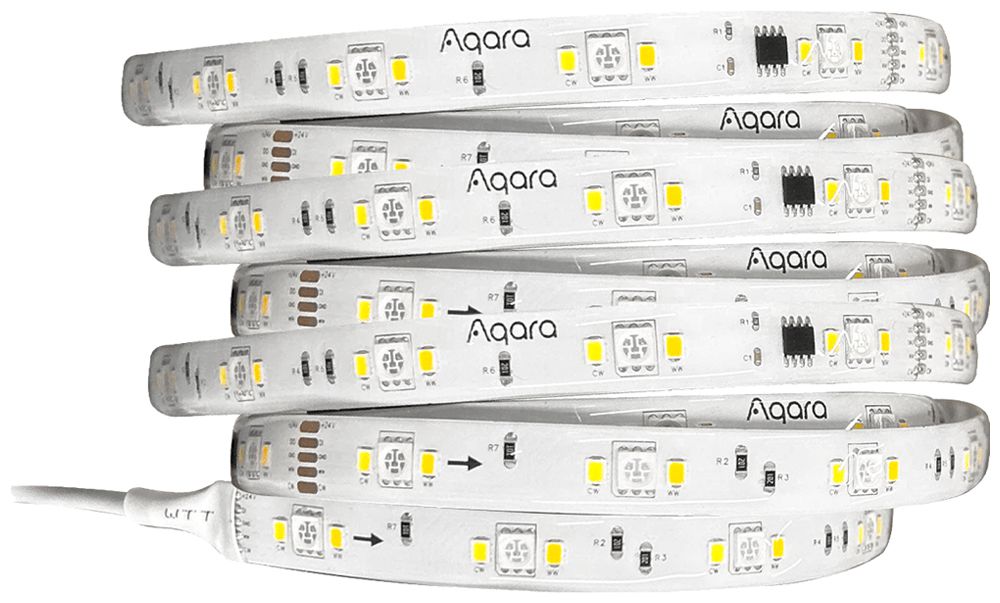 LED-Lichtband Aqara RLS-K01D Starterpaket 24V 5W/m RGBW 2000mm