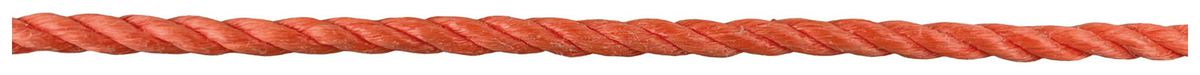 Cordon de tirage polypropylène (PP) 5mm 500m 5kN orange
