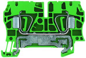 Borne de protection Weidmüller ZPE 4 connexion à ressort 4mm² vert/jaune