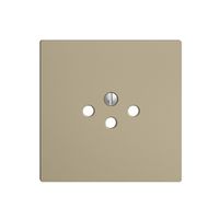 Frontplatte EDIZIOdue T12A sand horizontal-flach