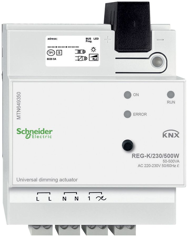 REG-Universal-Dimmaktor KNX Schneider Electric MTN649350