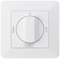 Interrupteur rotatif ENC 0-Man-0-Aut. kallysto.trend 2/1L blanc avec manette