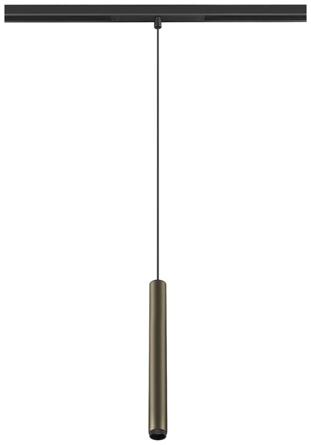 LED-Pendelleuchte SLV GRIP S 48V AD 9.8W 610lm 930 DALI Ø30mm Bronze