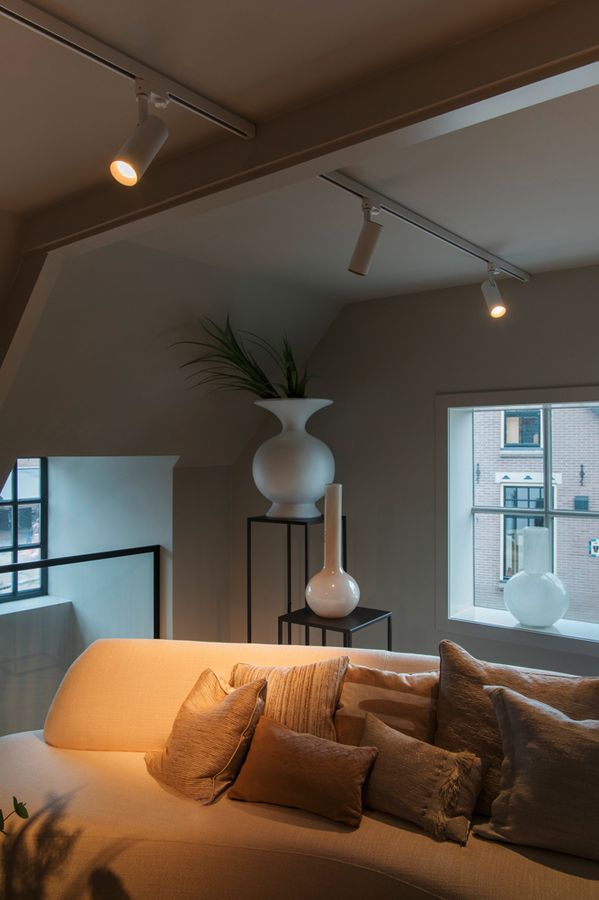 Spot LED SLV 3~ NUMINOS S PHASE 11W 985lm 2700K 36° Ø65×162mm blanc