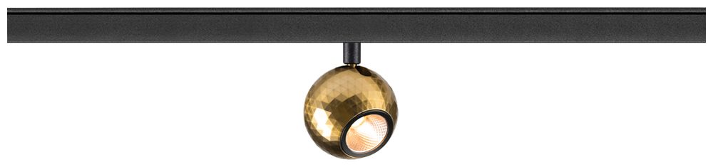 Spot LED SLV DYSKO 6W 750lm 2700K MB DALI AD1PH 170×67mm nero