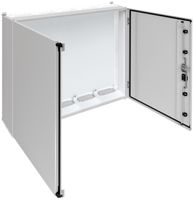 Armadio murale Hager univers con porta piena CP II IP55 1250×1300×275mm RAL 7035