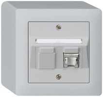 Presa AP kallysto cat.6 1RJ45/s grigio chiaro