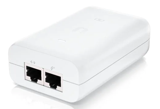 Ubiquiti PoE+ Injector U-POE-AT 48Volt, GE, 802.3at, 30Watt