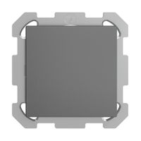 UP-Blindabdeckung EDIZIOdue dunkelgrau ohne Zentrumsschraube