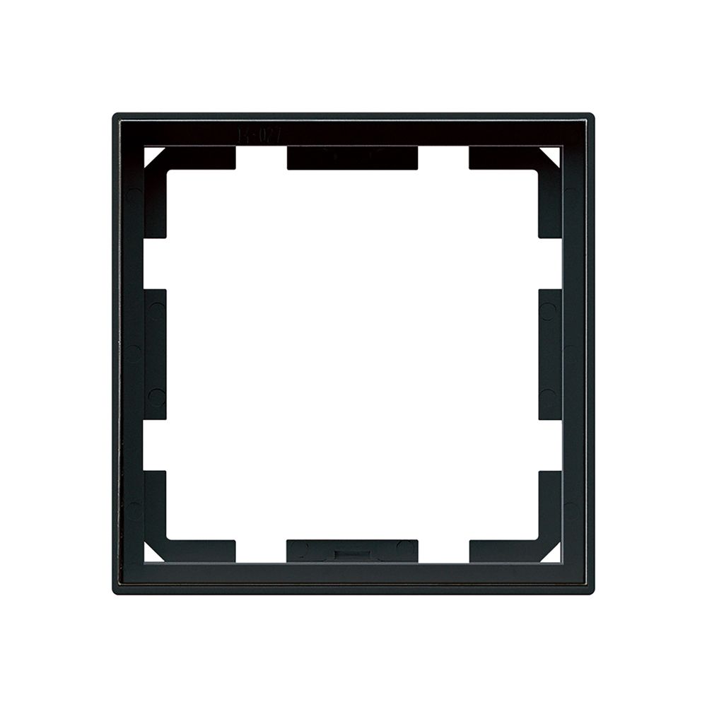 Frontrahmen Hager basico KNX RTR schwarz