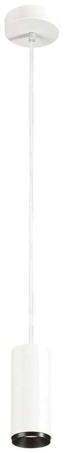 LED-Pendelleuchte SLV NUMINOS S PHASE 11W 1100lm 4000K 24° Ø65×162mm weiss