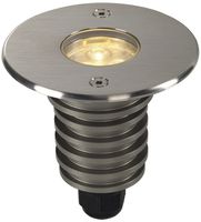 Luminaire de sol LED INC DASAR HV Ø92mm 230V 5W 300lm 3000K IP67 acier fin