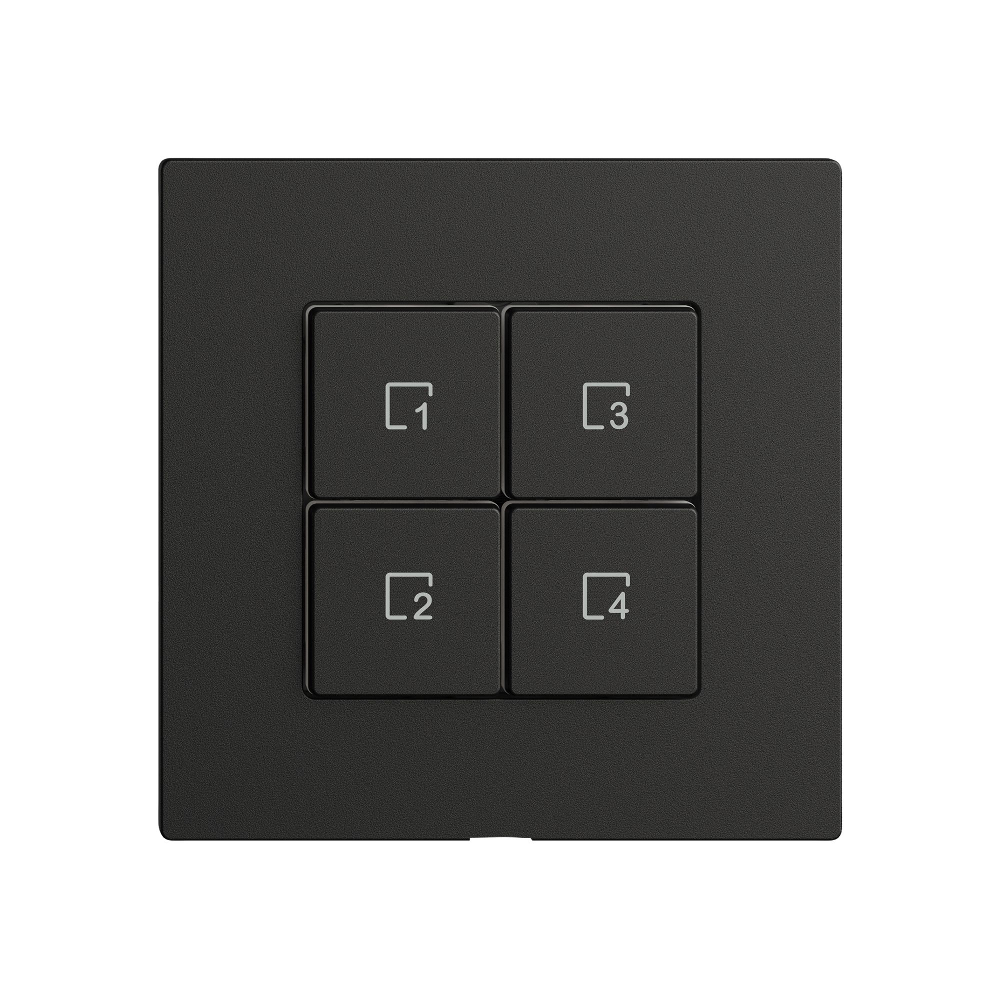 Comando per pulsante scene EDIZIOdue Wiser 4 scene 4t ne