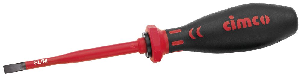 Schlitzschraubenzieher CIMCO SLIM, 5.5×1×125mm, VDE, 10 000V