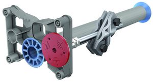 Anschliessgarnitur für Elementverschalung Flury FE 75, Inox