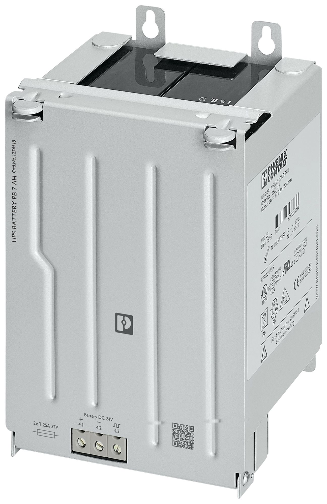 Accumulateur d'énergie Phoenix Contact UPS-BAT/PB/24DC/7AH