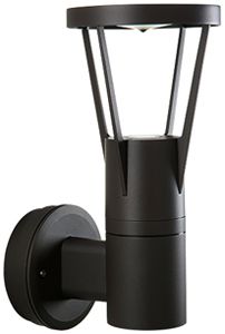 LED-Wandleuchte SG Arco Air GU10 1×6W 75lm 927 IP54 DIM dir./ind. Ø160mm an