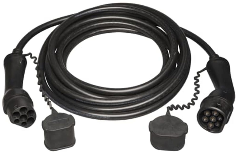 Câble de charge AC ABB Terra AC pour E-Auto Mode 3 T2+T2 32A 3L 7m 400V noir