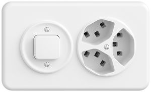 UP-Kombination STANDARDdue 3/1L+3×T23 weiss