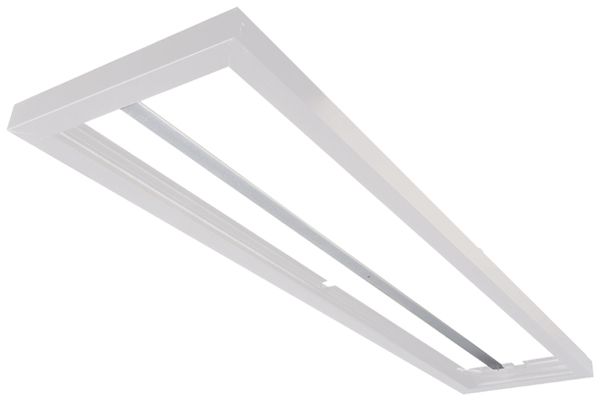 Telaio per montaggio AP SG Sense alluminio 1203×303×47mm bianco