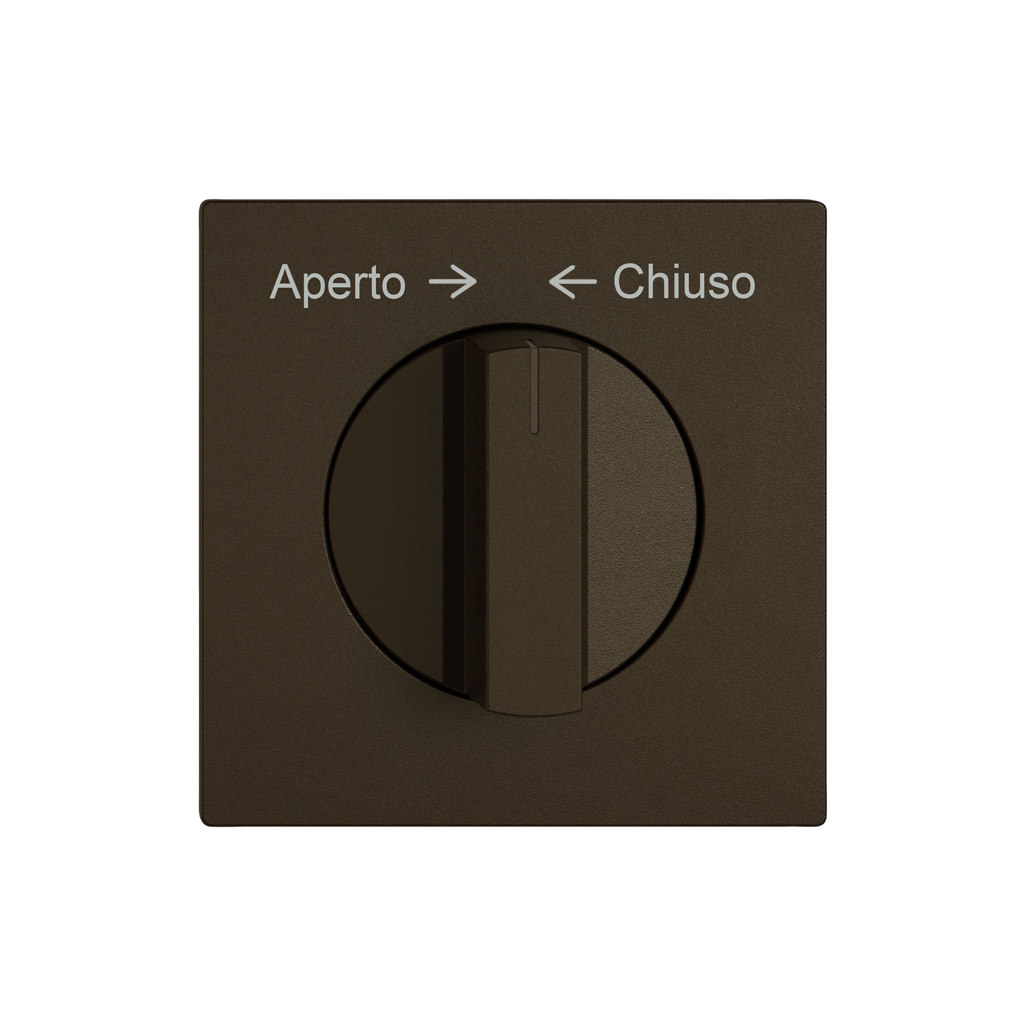 Montageset EDIZIO.liv SNAPFIX® f.Schwenktaster m.Griff Aperto → ← Chiuso br