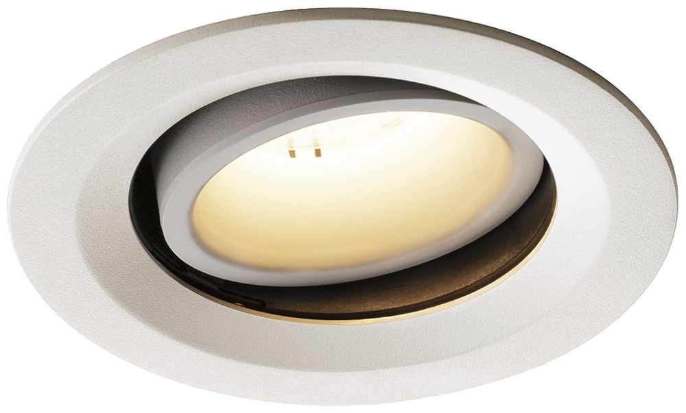 LED-Downlight SLV NUMINOS MOVE M 17.5W 1600lm 3000K 20° DIM Ø135×81mm ws/ws