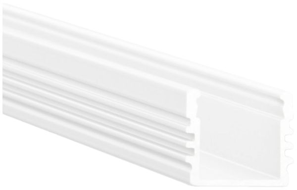 Profilé apparent DOTLUX type 2 aluminium blanc 2m