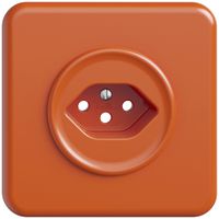 UP-Frontset STANDARDdue 1×T13, 90×90mm, orange