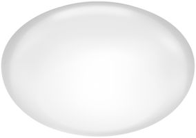 Plafonnier LED Philips Suede 12W 1200lm 6500K Ø280mm blanc