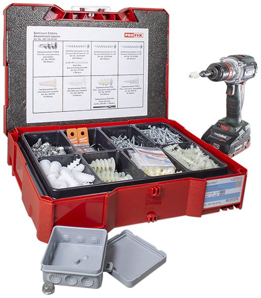 Coffret d'assortiment Profix Sortifix Elektro