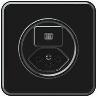 Combinaison ENC origin sch 3 + 1×type 13 92×92mm lumineux noir