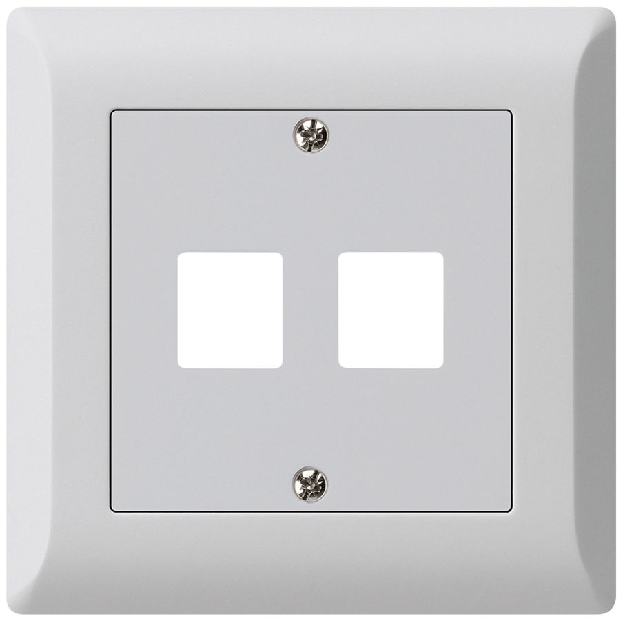 Kit frontal ENC HMS kallysto.line pour 2 modules gris clair