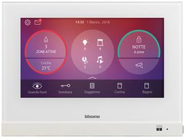 Hometouch video Legrand MyHOME, schermo 7" bianco