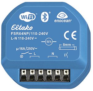 EB-RF-Schaltaktor Eltako FSR64NP nicht potentialfrei, 16A, mit WiFi/BT