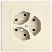 UP-Montageset EDIZIO.liv SNAPFIX® für 3×T13 Shutter cr